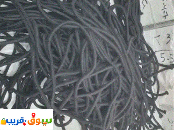 متوفر عندي حبال قماشية قوية محشية بالقطن العدد / 140 حبل الطول / 95 سم تقريبا مناسبة لأصحاب ...