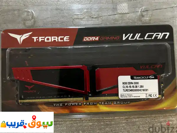 Selling Ddr4 ram 8 gb 3000 mhz للبيع