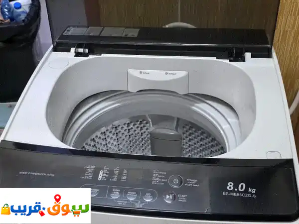 sharp 8 kg top load washer