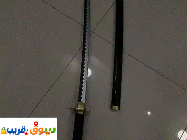 Plain Black Simplistic Sword (wood)
